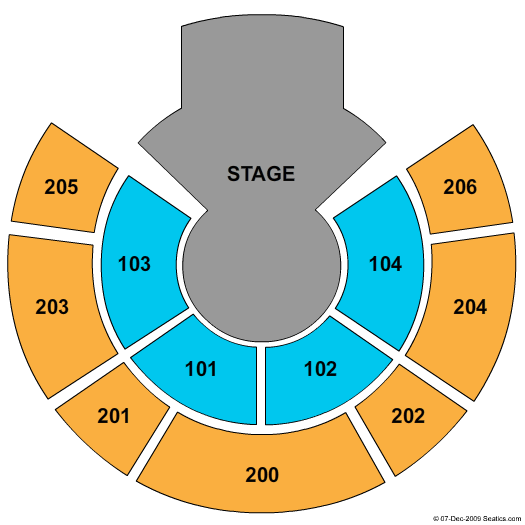 Grand Chapiteau At Orange County Great Park Seating Chart